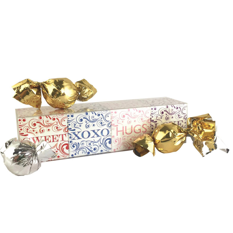 4 Cube Acetate Gift Box with Truffles