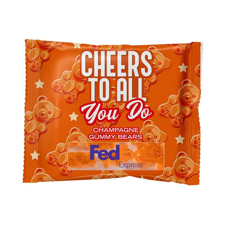 Candy By Color 2 oz. Full Color Digibag with Gummy Bears