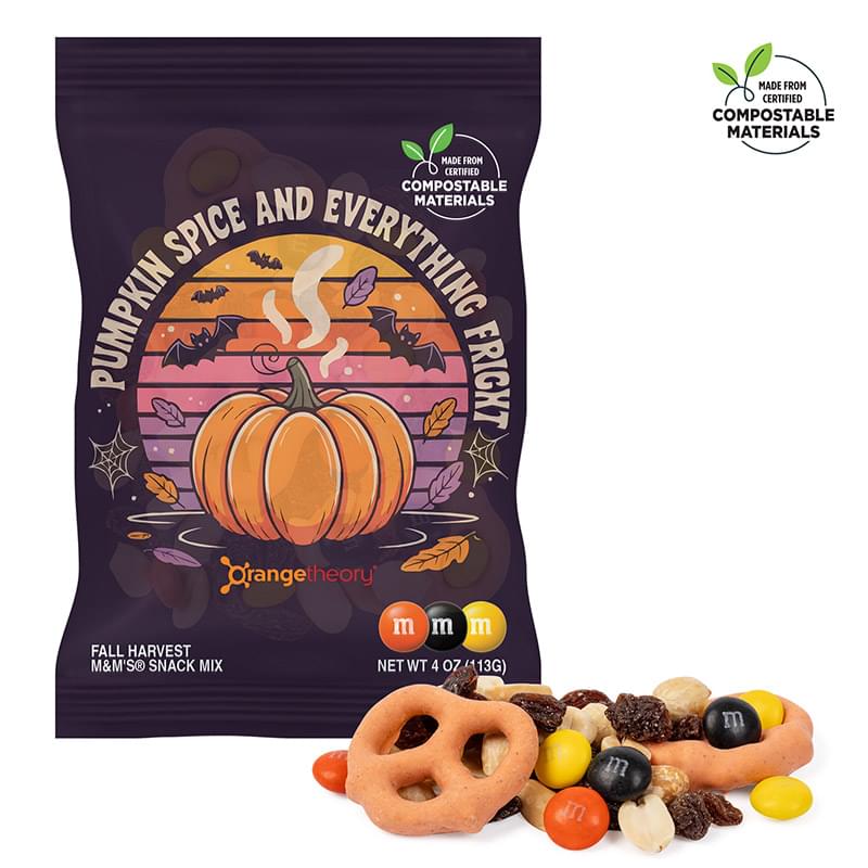4oz. ECO- Digibag™, Fall Harvest M&M Snack Mix