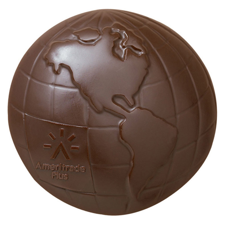 Chocolate Shapes-Globe (5oz.)