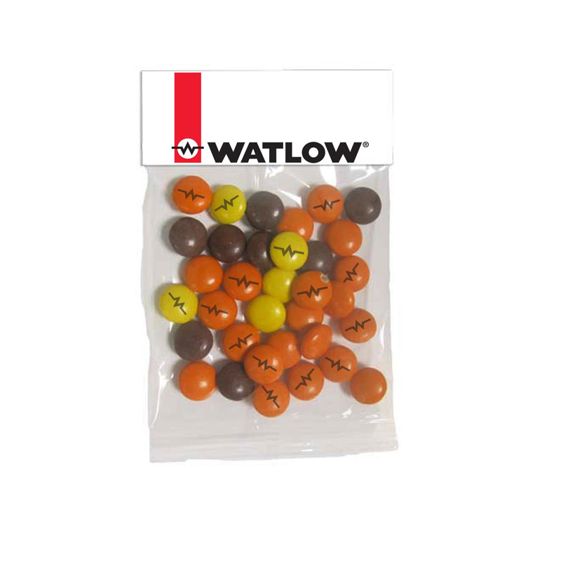 Small Header Bag - Imprinted Reese's Pieces