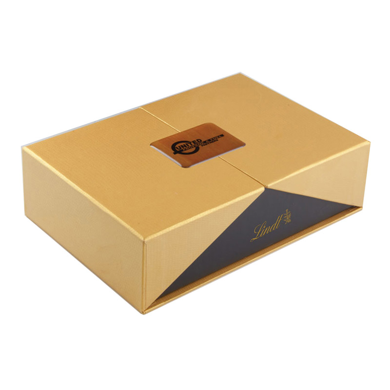 Golden Box of Lindt Sweets