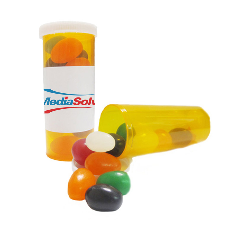 Small Promo Pill Bottles-Jelly Beans