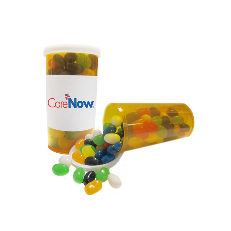 Large Promo Pill Bottles-Gourmet Jelly Beans