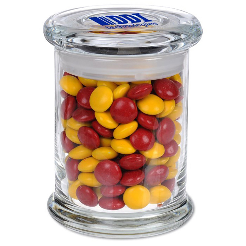 Glass Gourmet Jar - Chocolate Buttons