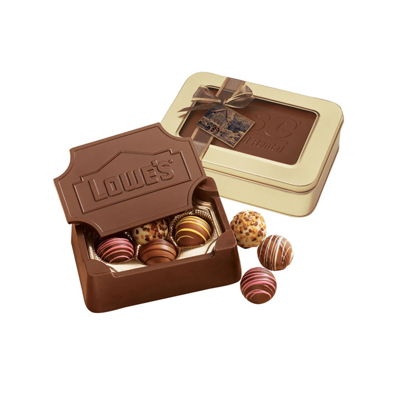 Small Chocolate Box with Chocolate