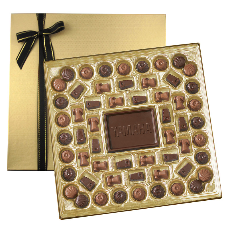 Large Custom Chocolate Delights Gift Box ( 1 1/2 lbs.)