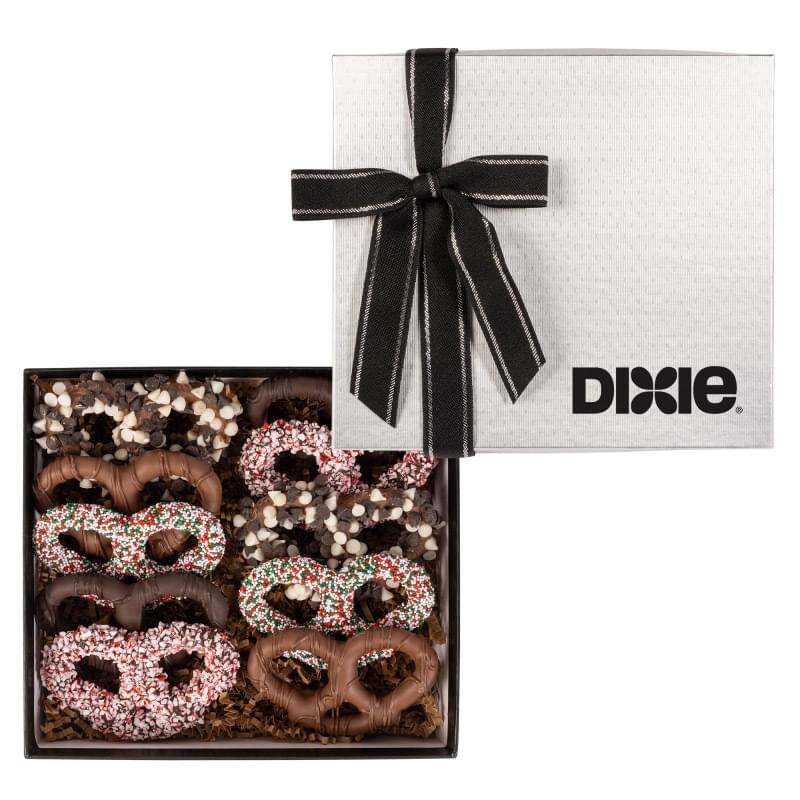 Holiday Premier Chocolate Pretzel Gift Box