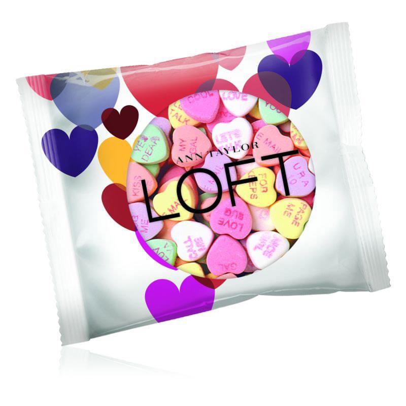 2oz. Full Color DigiBag™ with Imprinted Conversation Hearts