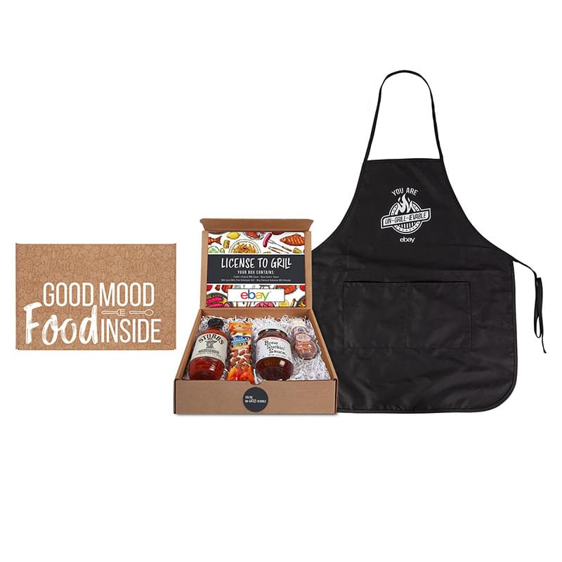 License to Grill - BBQ Gourmet Kit with Apron