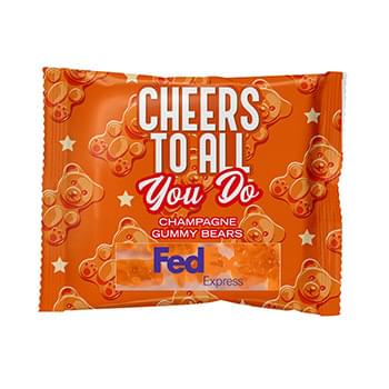Candy By Color 2 oz. Full Color Digibag with Gummy Bears