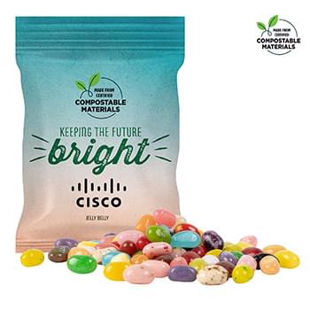 2oz. ECO-Digibag, Compostable & Full Color, Jelly Belly