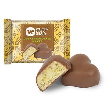 Milk Chocolate Dubai Heart- 0.70oz