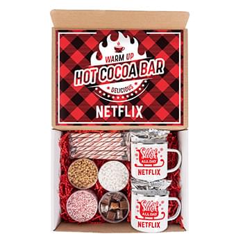 Hot Cocoa Bar Kit with 2 Mugs