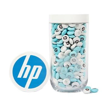 Gift Jar with Printed Customized Lid with Personalized  M&M’S®