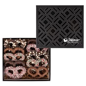 Holiday Premier Chocolate Pretzel Deluxe Gift Box