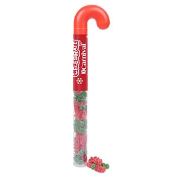 Holiday Candy Tube - Sour Gummy Bears