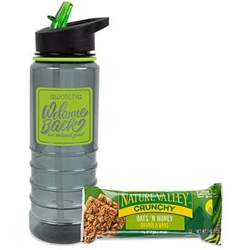 25 oz Bottle with Nature Valley Granola Bar
