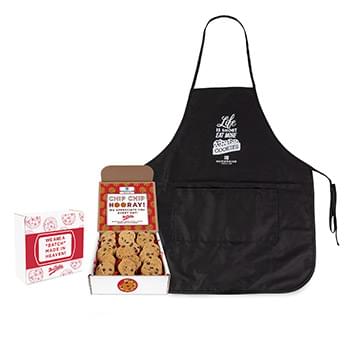 A Batch Made In Heaven Mrs. Fields Cookie Mailer with Apron