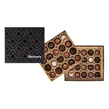 Gourmet Chocolate Truffles Gift Box - 40 pc